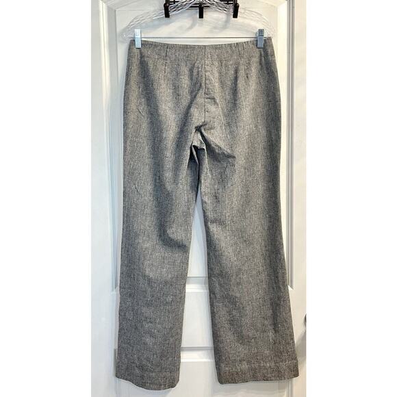 J Envie Size 8 Wide Leg Pants Stretch w/Mother Of Pearl Buttons Womens Career - Picture 2 of 11